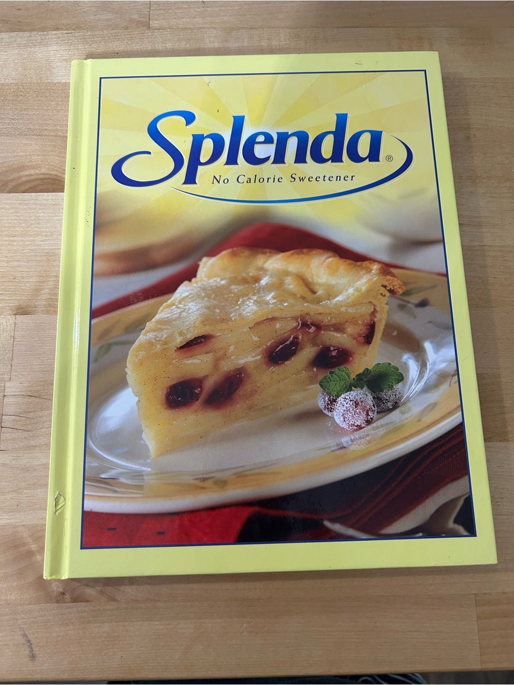 Splenda No Calorie Sweetener Recipe Book